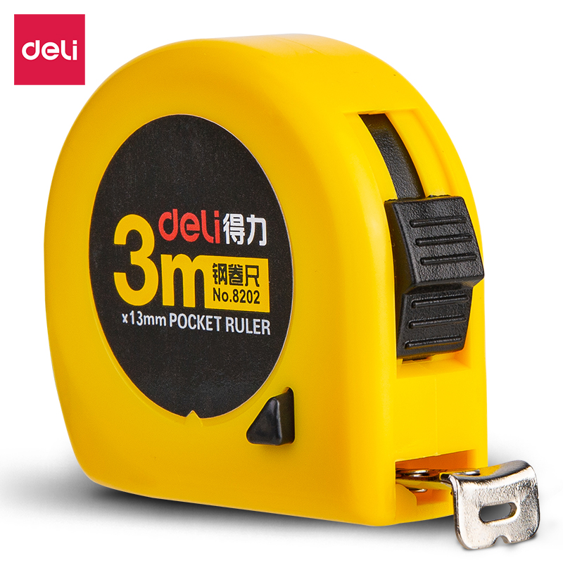 Deli-8202 Steel Measure Tape