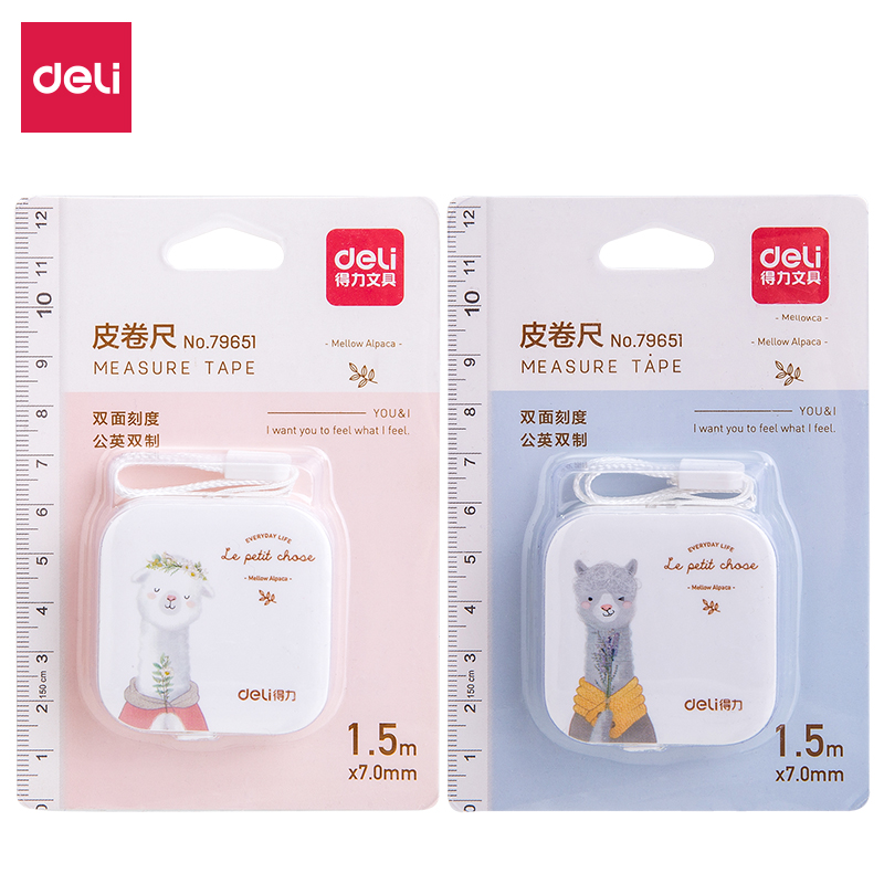 Deli-79651 Plastic Measure Tape