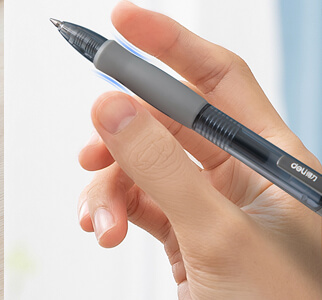 gel pen writing